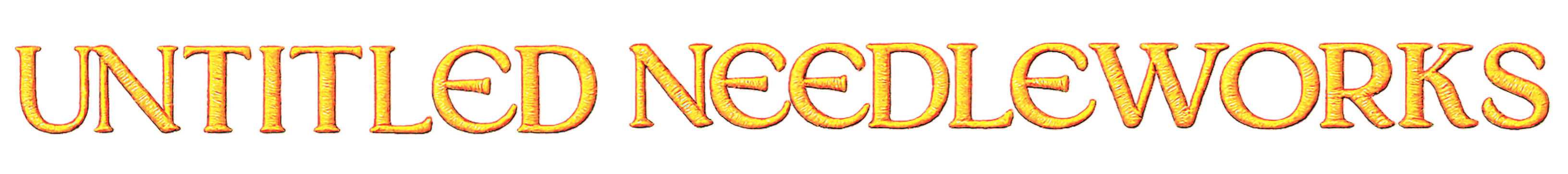 Untitled Needleworks Fashion Technology Logo